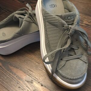 Like new! Only worn once. They are very comfortable and cute.